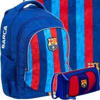 Ilustracja produktu FC Barcelona Zestaw Szkolny 3el. Plecak AB340 502023094 + Worek 507023033 + Piórnik 503026047