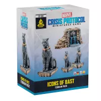 Ilustracja produktu Marvel: Crisis Protocol - Icons of Bast Terrain Pack