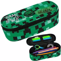 Ilustracja produktu Coolpack Campus Piórnik Tuba Usztywniona z Organizerem Game Zone F062826