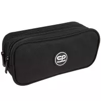Ilustracja CoolPack Duke Piórnik Saszetka Podwójna Black F065769