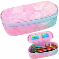 Ilustracja produktu Coolpack Campus Piórnik Tuba Usztywniona z Organizerem Tie Dye F062912