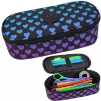 Ilustracja produktu Coolpack Campus Piórnik Tuba Usztywniona z Organizerem Dark Marshmallow F062908