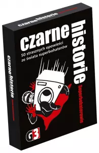 Ilustracja produktu Czarne Historie - Superbohaterowie