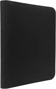 Ilustracja produktu Ultra Pro: Patchcraft - Zippered 9-Pocket PRO-Binder - Black