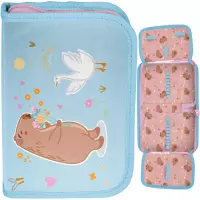 Ilustracja produktu Paso Piórnik Dwuklapkowy bez Wyposażenia Kapibara PP26KI-P001BW 