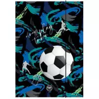 Ilustracja CoolPack Teczka z Gumką A4 Football Navy 06954CP