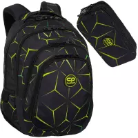 Ilustracja produktu CoolPack Zestaw Szkolny Quake 2el. Plecak F010750 + Piórnik F105750