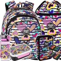 Ilustracja produktu CoolPack Zestaw Szkolny Diary 5el. Plecak F029936 + Worek F070936 + Piórnik F066936 + Z17936 + Z18936