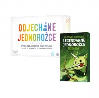 Ilustracja produktu Odjechane Jednorożce (druga edycja) + Odjechane Jednorożce: Legendarne jednorożce