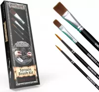 Ilustracja The Army Painter: GameMaster - TerrainBrush Kit - Zestaw 4 Pędzli