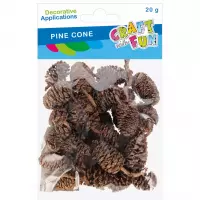 Ilustracja produktu Craft With Fun Ozdoba Dekoracyjna Naturalna Szyszka 567318