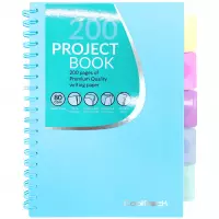 Ilustracja produktu CoolPack Kołozeszyt Pastel Powder Blue B5 100 Kartek Kratka 78751CP