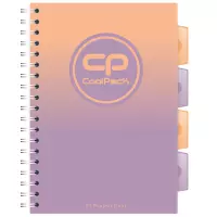 Ilustracja produktu CoolPack Kołozeszyt Gradient Berry B5 100 Kartek Kratka 04767CP