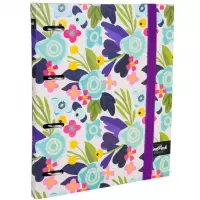 Ilustracja produktu CoolPack Segregator Flower Me A4 100 Kolorowych Kartek Kratka 30025CP