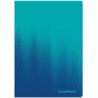 Ilustracja Coolpack Teczka Clear Book z Koszulkami A4 Gradient Ocean 03487CP