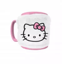 Ilustracja produktu Hello Kitty Kubek z Futerkiem -  Różowa Kokardka
