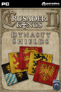 Ilustracja Crusader Kings II: Dynasty Shields (PC) DIGITAL (klucz STEAM)
