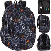 Ilustracja produktu CoolPack Factor Plecak Szkolny Młodzieżowy New York F002909