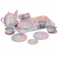 Ilustracja produktu Mega Creative Zestaw Kawowy Deserowy Metalowy 571365
