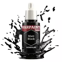 Ilustracja produktu The Army Painter: Warpaints - Fanatic - Matt Black