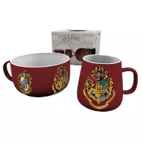 Ilustracja produktu Zestaw Śniadaniowy Harry Potter Herb: Miska + Kubek