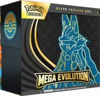 Ilustracja produktu Pokemon TCG: Mega Evolution - Elite Trainer Box - Lucario