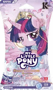 Ilustracja produktu My Little Pony: Frendship Eternal Cards - Moon Edition - Platinum Blister Display (24)