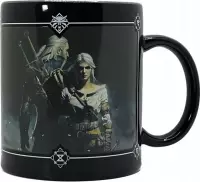 Ilustracja produktu Kubek Termoaktywny  The Witcher 3 Geralt & Ciri