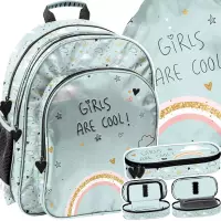 Ilustracja produktu Paso Zestaw Szkolny 3el. Tęcza Plecak PP26RA-090 + Piórnik PP26RA-013 + Worek PP26RA-712