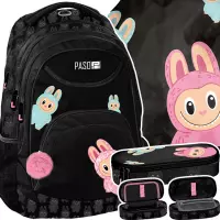 Ilustracja produktu Paso Zestaw Szkolny 3el. Bubu Plecak PP26LB-278 + Piórnik PP26LB-013 + Worek PP26LB-712