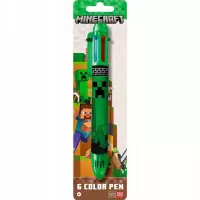Ilustracja Kids Licensing Długopis Minecraft - 6 kolorów