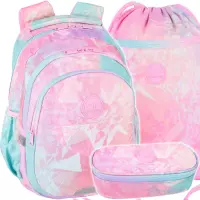Ilustracja produktu Zestaw 3el. CoolPack Jerry Plecak Szkolny Tie Dye F029912 + Worek F070912 + Piórnik F062912