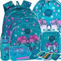 Ilustracja produktu CoolPack Zestaw Szkolny Seafish 5el. Plecak Jerry F029963 + Worek F159963 + Piórnik F066963 + Z17963 + Z18963