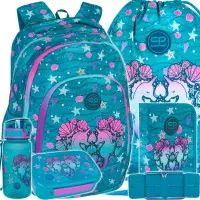 Ilustracja produktu CoolPack Zestaw Szkolny Seafish 5el. Plecak Prime Pro F162963 + Worek F159963 + Piórnik F076963 + Z17963 + Z18963