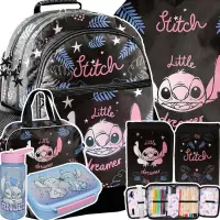 Ilustracja produktu Paso Zestaw Szkolny 6el. Stitch Black Plecak DS26YY-116 + Piórnik DS26YY-P001 + Worek DS26YY-712 + Torba DS26YY-074