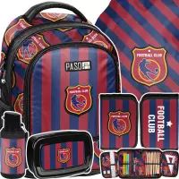 Ilustracja produktu  Paso Zestaw Szkolny 5el Football Club Plecak PP26FT-260 + Piórnik PP26FT-P001 + Worek PP26FT-712