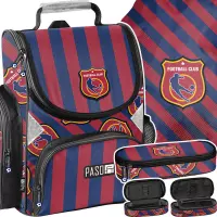 Ilustracja produktu Paso Zestaw Szkolny 3el Football Club Tornister PP26FT-525 + Piórnik PP26FT-013 + Worek PP26FT-712