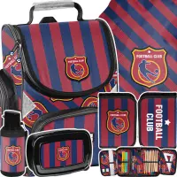 Ilustracja produktu Paso Zestaw Szkolny 5el Football Club Tornister PP26FT-525 + Piórnik PP26FT-P001 + Worek PP26FT-712