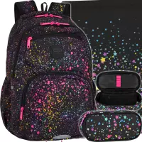 Ilustracja produktu Zestaw 3el. CoolPack Pick Plecak Szkolny Galactica F099899 + Worek 552614 + Piórnik 552632