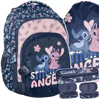 Ilustracja produktu Paso Zestaw Szkolny 3el. Stitch Plecak DS25CC-276 + Piórnik DS25CC-013 + Worek DS25CC-712