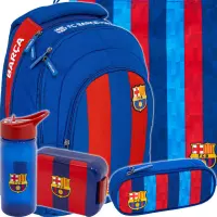 Ilustracja produktu Astra Zestaw Szkolny 5el. FC Barcelona Plecak AB330 502024133 + Worek 507023033 + Piórnik 503023041 + 511025014 + 511025015