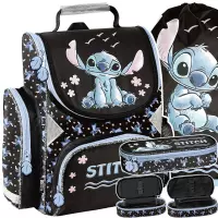 Ilustracja produktu Paso Zestaw Szkolny 3el. Stitch Tornister DS25GG-525 + Piórnik DS25GG-013 + Worek DS25GG-712