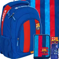 Ilustracja Astra Zestaw Szkolny 3el. FC Barcelona Plecak AB330 502024133 + Worek 507023033 + Piórnik 503023058