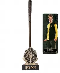 Ilustracja Harry Potter Długopis Różdżka + Stojak z Zakładką 3D - Cedric Diggory