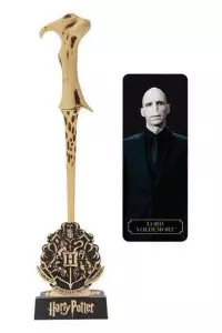 Ilustracja Harry Potter Długopis Różdżka + Stojak z Zakładką 3D - Voldemort