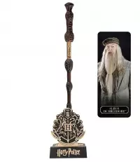 Ilustracja produktu Harry Potter Długopis Różdżka + Stojak z Zakładką 3D - Albus Dumbledore