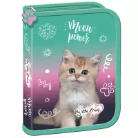 Ilustracja produktu St. Majewski Piórnik Dwuklapkowy Bez Wyposażenia Fluffy Party 687112