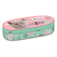Ilustracja produktu St.MajewskI Piórnik Tuba Saszetka Usztywniona PCL-01 Fluffy Kitty 687037