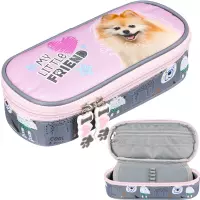 Ilustracja produktu St.Majewski Piórnik Tuba Saszetka Usztywniona PCL-01 Sweet Pomeranian 688584