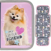 Ilustracja produktu St. Majewski Piórnik Dwuklapkowy Bez Wyposażenia Sweet Pomeranian 688591
